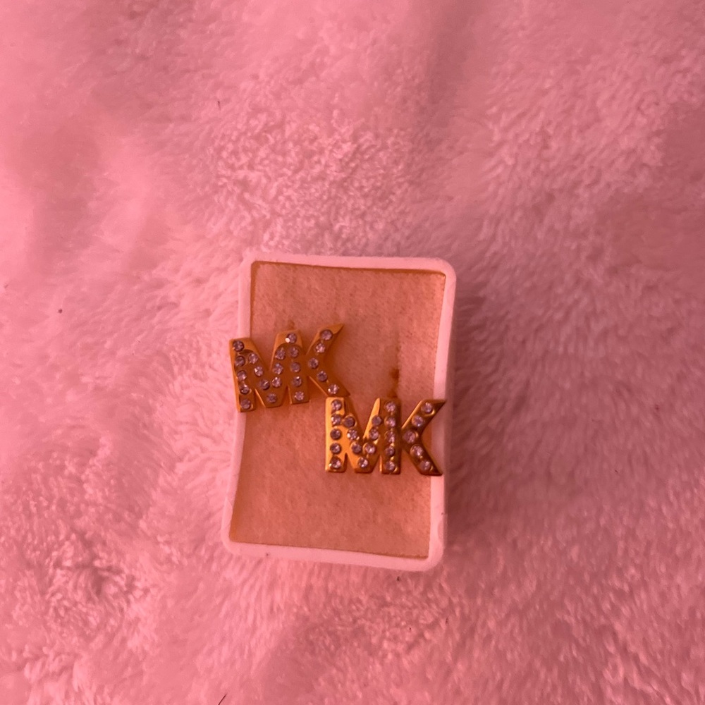 MICHAEL KORS Gold Stud Earring